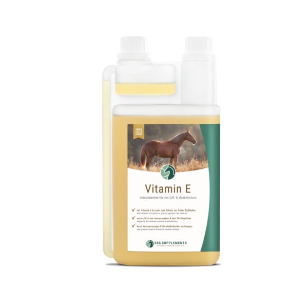 ESS E-Vitamiin 1000 ml - intensiivses treeningus sport- ja noorhobustele
